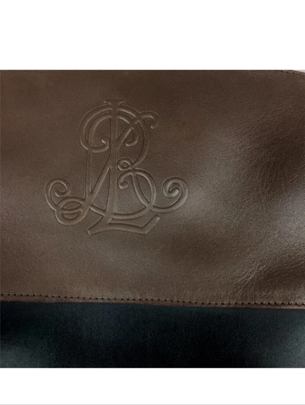 Ralph Lauren Riding Boots Size 9.5 Knee High Classic Prep Logo